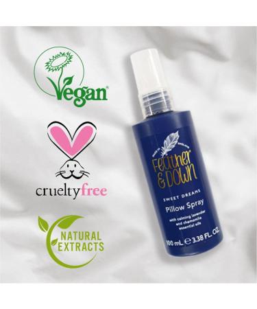 Feather & Down Pillow Spray Duo Set - Sweet Dreams & Breathe Well (50ml each) | Peaceful Sleep | Cruelty Free & Vegan - Buy Online on GoSupps.com