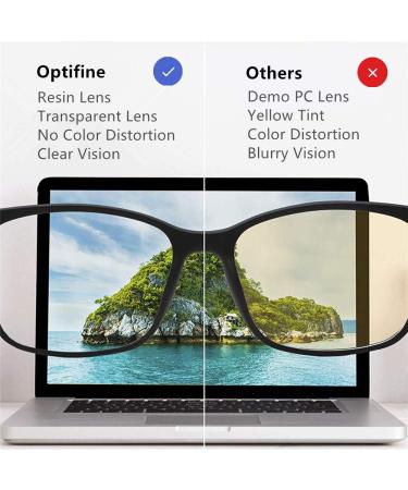 Buy Blue Light Blocking Reading Glasses for Men & Women - Square Leopard Frame - 1.0x Nerd Eyeglasses - Buy Online on GoSupps.com