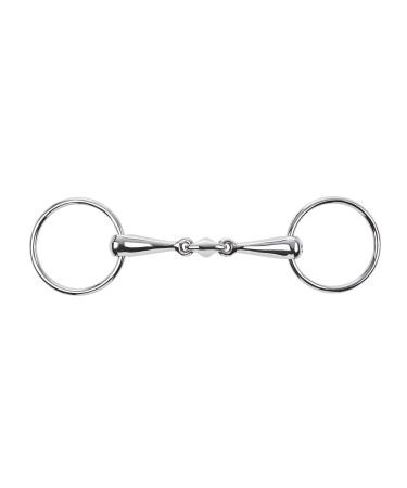 Busse - Snaffle bit stainless steel 18 mm double jointed 14.5