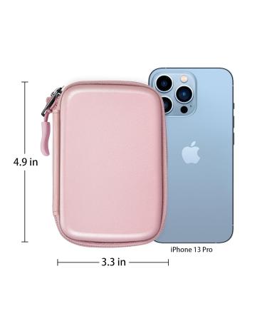 Medmax Hard-Shell Pocket for Freestyle Libre 3/2 - Shockproof Storage Bag for Diabetes - Lightweight Clip & Handle - Available in Ros gold - Buy Online on GoSupps.com