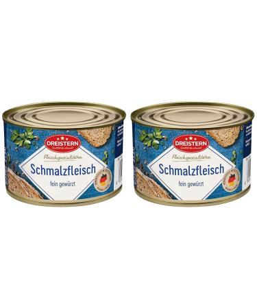 DREISTERN Schmalzfleisch 400 g (pack of 2) 400 g (pack of 2)