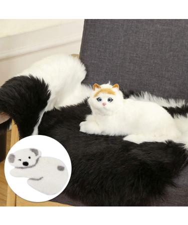 Pet Bed Soft Plush Comfortable 33.9x23.6x1.2in Pet Mattress for Puppy Cats for Four Seasons(Koala Dark Gray) - Buy Online on GoSupps.com