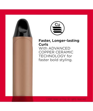 Revlon Salon Advanced Copper + Ceramic 1-1/4 Inch Curling Iron - International Shipping Available - Buy Online on GoSupps.com