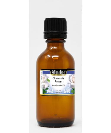Buy Chamomile Roman Pure Essential Oil - 1.70 oz | 100% Pure & Natural Essential Oil for Relaxation & Wellness - Buy Online on GoSupps.com
