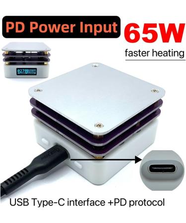 65W Mini Repair Tool Station Plate - LED Pre-Warmer for SMD Soldering & Heating - International Shipping Available - Buy Online on GoSupps.com