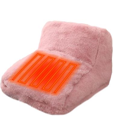 Jacekee Heated Foot Warmers - Comfortable Thick Slippers for Home & Work | Perfect Winter Gift for Dads - Pink - Buy Online on GoSupps.com