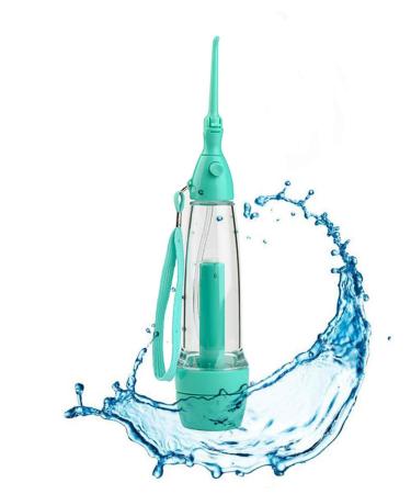 Water Flossers for Teeth - Water Flosser Oral Flusher-Manual Dental Flosser Professional Cordless Deep Cleaning Dental Teeth Cleaner Oral Irrigator Portable Water Floss Without Battery