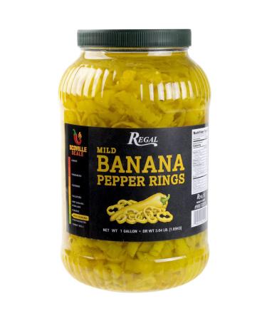 TableTop King Mild Banana Pepper Rings 1 Gallon