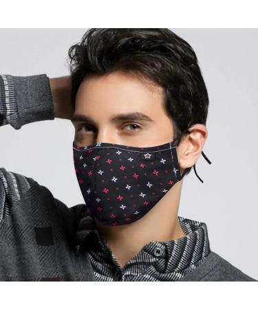 Mouth face Cotton Reusable Washable for Dustproof Women Men Unisex Adjustable Ear Loops New22