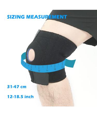 Buy Solmyr Knee Brace Support | Adjustable for Pain Relief | Stabilizers for Men & Women - Arthritis Tendonitis Injury Recovery - Buy Online on GoSupps.com