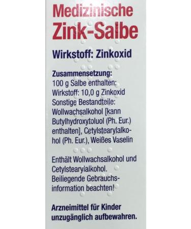 Buy THE Healthy PLUS Medical Zinc Ointment 100ml - Soothing Skin Relief for All Skin Types - Fast International Shipping - Buy Online on GoSupps.com