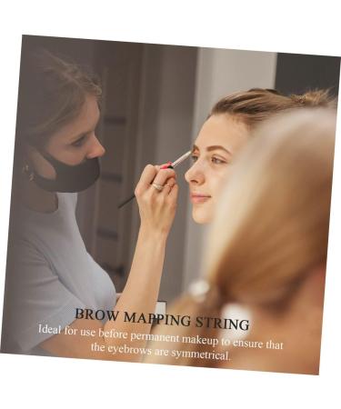 Mipcase 12 Pcs Ink Pattern Embroidery Thread Ruler Tattoos Supply Ink Wire Makeup Tool Cosmetic Draw a Line 7.5x4.5cmx6pcs Brownx6pcs - Buy Online on GoSupps.com