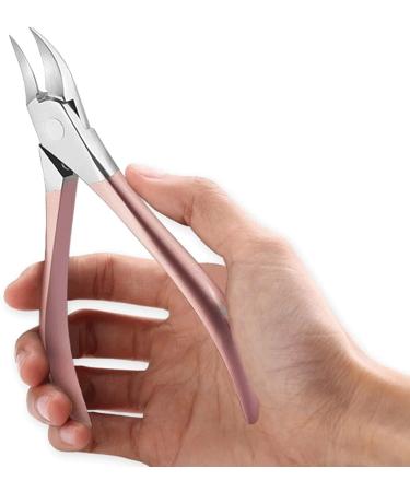 OUSIKA Nail Clippers Fingernail & Toenail Cuticle Nipper Trimming Cutter Scissor Plier Nail Clipper Cutter Callus Shavers Finger Toe Tools Nails (Color : Pink) - Buy Online on GoSupps.com
