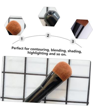Angoily 1pc Foundation Brush Fluffy Makeup Concealer Brush Blending Brush Powder Brush Fluffy Blush Brush Face Foundation Blush Brush Miss Beauty Tools Make up Plastic - Buy Online on GoSupps.com
