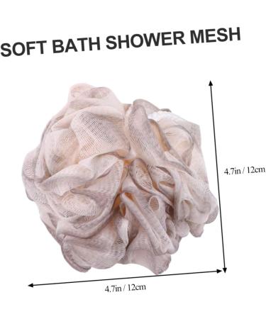 3pcs Bath Ball Bubble Making Net - Shower Poufs & Scrubbers for Luxurious Home Spa Experience - Buy Online on GoSupps.com