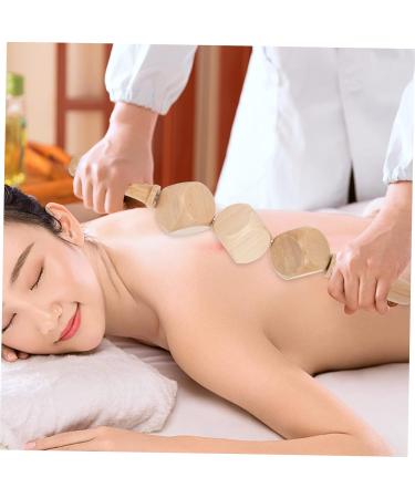 Shop Lurrose Wooden Roller Massage Stick - Beech Massage Roller for Deep Tissue Relief | International Shipping Available - Buy Online on GoSupps.com
