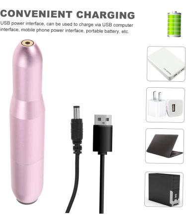 1 Set Polisher Nail File Manicure Aluminum Alloy 11.2X2X2CM Rose Gold - Buy Online on GoSupps.com