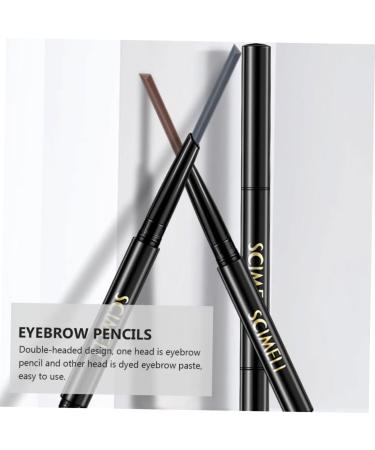 Hemoton 2 1 Eyebrow Makeup Tools Long Lasting Eyebrow Pencils Double-end Eyebrow Pencil Triangle Eyebrow Pencil Makeup Accessories Eyebrow Pencil Brush Dual-use Pencil 1 count (Pack of 1) Grey - Buy Online on GoSupps.com