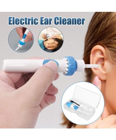 Ear Wax Remover 13 * 7 * 3 Electric Ear Cleaner Easy Earwax Removal Soft Spiral Cleaner Painless Safety Earwax Removal Tool (Assorted Color) - Buy Online on GoSupps.com