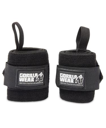 Gorilla Wear Wrist Wraps Basic - black - Bodybuilding and fitness accessory