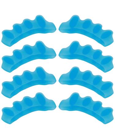4 Pairs Bunion Toe Corrector - Easy to Clean, Reduce Pressure, Correct Toes for Eversion and Overlapping Toes (Blue, One Size) - Buy Online on GoSupps.com