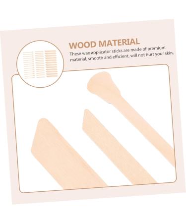 Beavorty 150pcs Wax Stick Applicator for Hair Removal | Premium Wood Spatula Bagged Wax Sticks - Buy Online on GoSupps.com