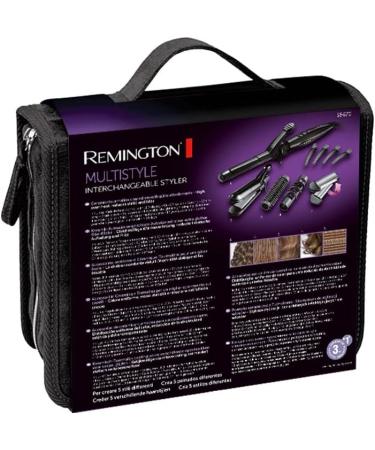 Remington S8670 Multi-Style Reversible Styling Plates 19mm Curling Tong Round Brush Spiral Curling Attachment Clips - Black - Buy Online on GoSupps.com