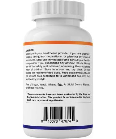 Vitamatic R-5-P Riboflavin-5-Phosphate (Vitamin B2) 50 mg | 120 Capsules | High Potency Easy-to-Swallow Vegetarian Capsules 120 Count (Pack of 1) - Buy Online on GoSupps.com