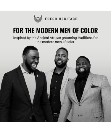 Fresh Heritage Peppermint & Tea Tree Beard Wash for Men - Nourishing All Natural Moisturizer (4oz - Buy Online on GoSupps.com