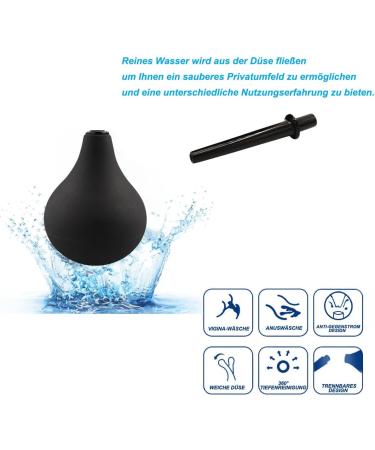 Emotionlin 160ml Anal & Vaginal Rinse - Medical Silicone for Effective Cleaning & Intimate Hygiene - Fast International Shipping - Buy Online on GoSupps.com