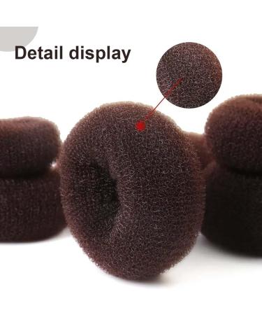Jocxzi Donut Hair Bun Maker Set - 7 Pieces with Elastic Bands & Hairpins for Perfect Hairstyles - Ideal for Kids & Girls - Buy Online on GoSupps.com