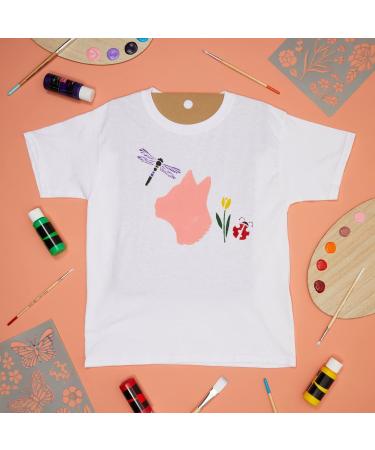 Juvale 24 Pack Youth Cardboard Shirt Form Inserts for DIY Kids Crafts - 13x16 Inches - Buy Online on GoSupps.com