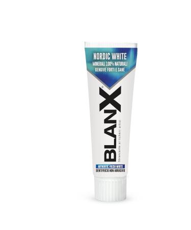Blanx Nordic White Toothpaste - Anti-Spots Natural Minerals Calming & Regenerating - 75ml (12 Packs) | International Shipping - Buy Online on GoSupps.com