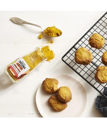 Turmeric Latte Mix - Exclusive Vegan Recipe - Powdered Drink with Turmeric Ginger Cinnamon and Pepper - Golden Milk - Buy Online on GoSupps.com