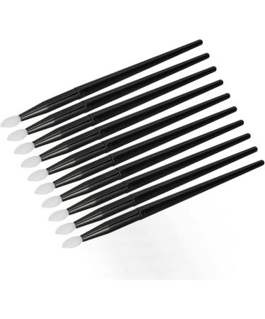 10 Pieces Reusable Silicone Lip Brushes for Lipstick and Lip Gloss Long Handle Makeup Applicator Set - Buy Online on GoSupps.com