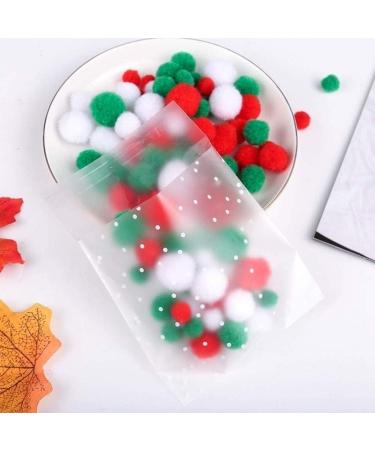 Self Adhesive 100PCS Dot Version Thickened Self Snack Sealing Bag Frosted Kitchen Dining & Bar Utility Brush with Handle (Multicolor One Size) Multicolor One Size - Buy Online on GoSupps.com