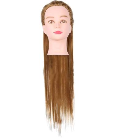 Realistic Practice Window Doll Head for Hairdressers Ideal for Beauty Teachers & Students Soft Hair Styling Puppet - Buy Online on GoSupps.com