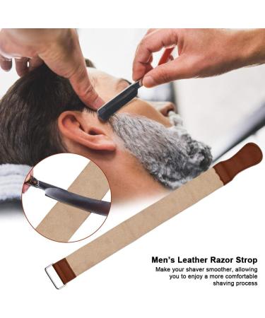 Tancuder Real Leather String for Razors & Tools | Durable Absorbent Razor-Sided Leather Straps - Buy Online on GoSupps.com