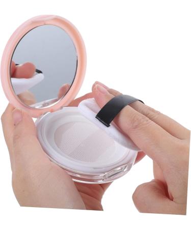 Healeved 6 Pcs Loose Powder Box Refillable Powder Puff Makeup Puffs Plastic Travel Storage Box Pink Take Pinkx3pcs 7.5x7.5cmx3pcs - Buy Online on GoSupps.com