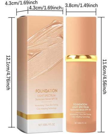 Golden Blue Foundation Makeup 4 in 1 Foundation Liquid Hydrating Medium Full Coverage Concealer Long Lasting and Waterproof for Gym Sports Dancing (natural 3) - Buy Online on GoSupps.com