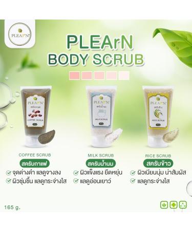 (Pack of 2) PLEARN MILK BODY SCRUB 60 g - Buy Online on GoSupps.com