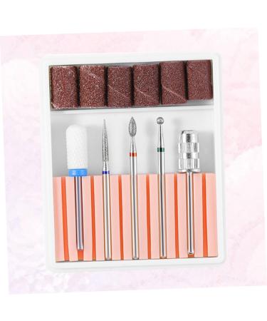 1 Set Tungsten Steel Nail Drill 6.5x5.5cm Pink - Buy Online on GoSupps.com