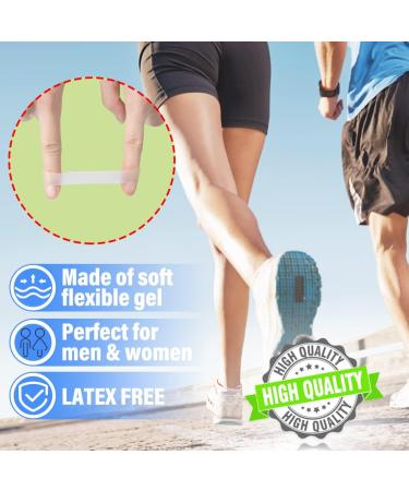 Toe Protection Silicone Caps - 20 Pcs Small Gel Cushions for Bubbles Chicken Eyes & Friction Relief | Breathable Toe Care - Buy Online on GoSupps.com
