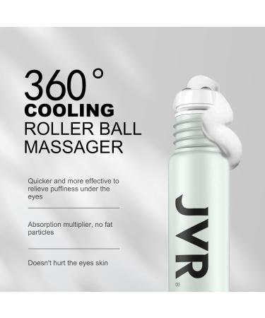 Caffeine Eye Cream JVR Eye Cream Against Wrinkles and Dark Circles Reduces Bags & Eye Swelling Moisturises the Skin for Men 20 ml - Buy Online on GoSupps.com