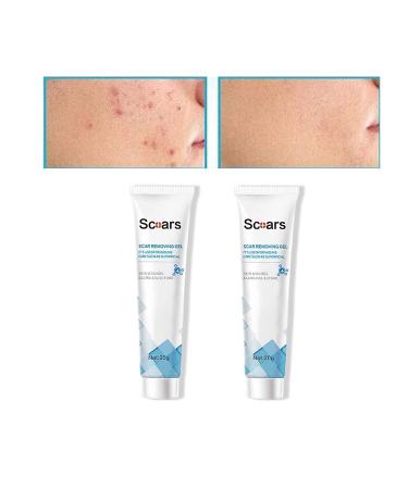 Anshka Organic Scar Removing Gel Keloid Scar Removal Cream for Surgical Scars Old Scar for Lightening Scars and Acne Marks Suitable for Sensitive Skin (2pcs)
