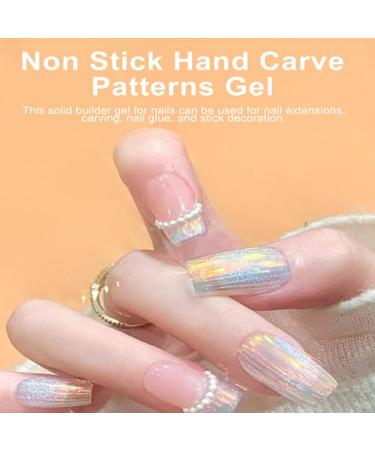  yanzisura 3D Nail Molding Gel Nail Molding Gel 5 Colors Solid Builder Nail Sculpting Gel | Non-stick Manicure Set with Sculpting Pen - Buy Online on GoSupps.com