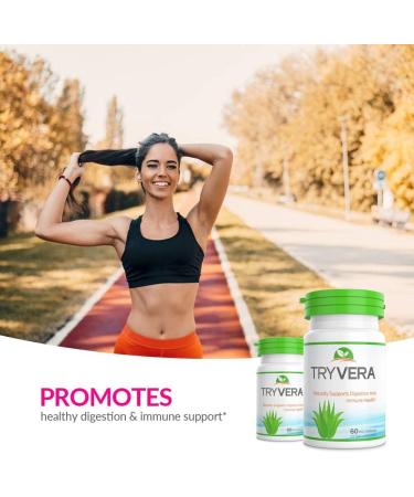 TRYVERA Natural Relief for Indigestion, Acid Reflux, Heartburn, Gas, Bloating & Constipation - Promotes Regularity and Digestive Health - Buy Online on GoSupps.com