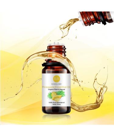 Pineapple Essential Oil 100% Pure Oganic Plant Natrual Flower Essential Oil for Diffuser Message Skin Care - 10ML - Buy Online on GoSupps.com