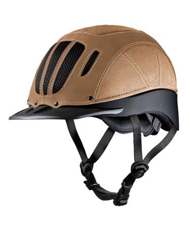 TROXEL Performance Headgear Troxel Denim Sierra Riding Helmet Small Tan