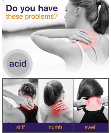 Self-Heating Neck Pad 12 Pack - Portable & Disposable Neck Wrap for Pain Relief - Purple Neck Warmer for Travel - Buy Online on GoSupps.com